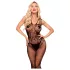 Penthouse - mrežasti otvoreni bodystocking - crna - XL