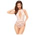 Penthouse Toxic Dust - halter body (bijelo) - M/L