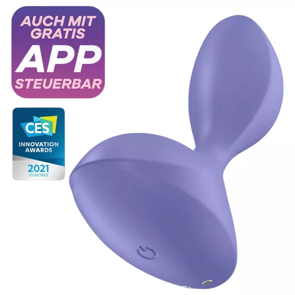 Satisfyer Sweet Seal - aplikacijom upravljani analni vibrator (ljubičast)