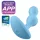 Satisfyer Deep Diver - analni vibrator s upravljanjem putem aplikacije (plavi)