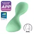 Satisfyer Trendsetter - analni vibrator s upravljanjem putem aplikacije (zeleni)