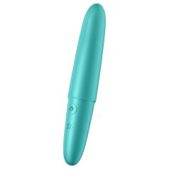   Satisfyer - mini vibrator za klitoris - vodootporan - turkizna