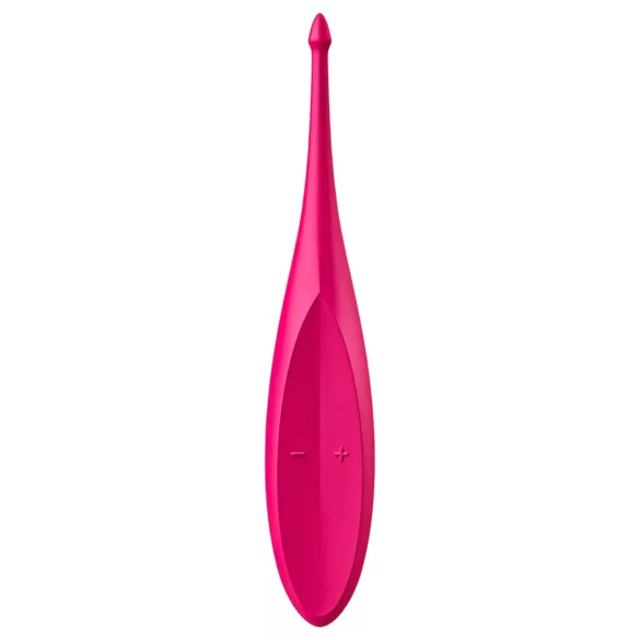 Satisfyer Twirling Fun - vibrator za klitoris - akumulatorski, vodootporan, rozi