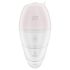 Satisfyer Supernova - punjivi 2u1 zračni val vibracijski uređaj (bijeli)