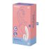 Satisfyer Supernova - punjivi 2u1 zračni val vibracijski uređaj (bijeli)