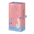 Satisfyer Supernova - vibrator na baterije s funkcijom zračnog vala 2u1 - bijeli