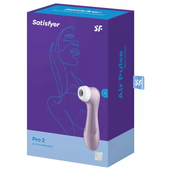 Satisfyer Pro 2 Gen2 - vibrator za klitoris - punjivi - ljubičasta