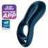 Satisfyer Epic Duo - pametni vibrirajući prsten za penis (crni)