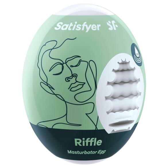 Satisfyer Egg Riffle - masturbator jaje za muškarce - 1 komad