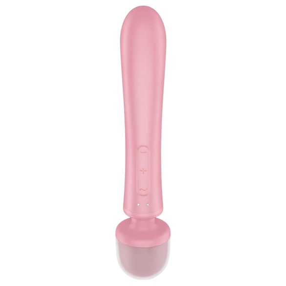 Satisfyer Triple Lover - vibrator za G točku i masažu - roza