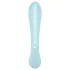 Satisfyer Triple Oh - vibrator s klitoralnim nastavkom - punjivi - plavi