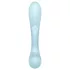 Satisfyer Triple Oh - vibrator s klitoralnim nastavkom - punjivi - plavi