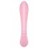 Satisfyer Triple Oh - bežični vibrator s klitorisnim nastavkom (ružičasti)