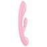 Satisfyer Triple Oh - bežični vibrator s klitorisnim nastavkom (ružičasti)