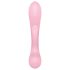 Satisfyer Triple Oh - bežični vibrator s klitorisnim nastavkom (ružičasti)