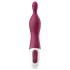Satisfyer A-Mazing 1 - vibrator za A točku - punjivi - crveni