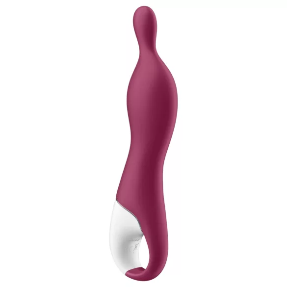 Satisfyer A-Mazing 1 - vibrator za A točku - punjivi - crveni