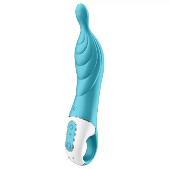 Satisfyer A-Mazing 2 - vibrator za A-točku - punjivi - tirkiz