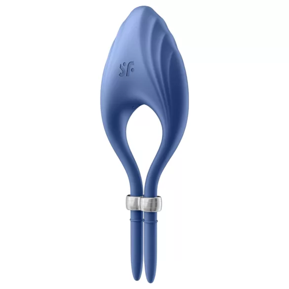 Satisfyer Duelist - vibro prsten za penis na punjenje - plavi