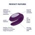 Satisfyer Partner Set 2 - pametni komplet vibratora za parove (2 dijela)