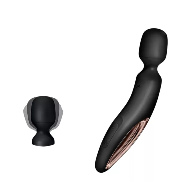 Satisfyer Wand-erland - masažni vibrator - crna