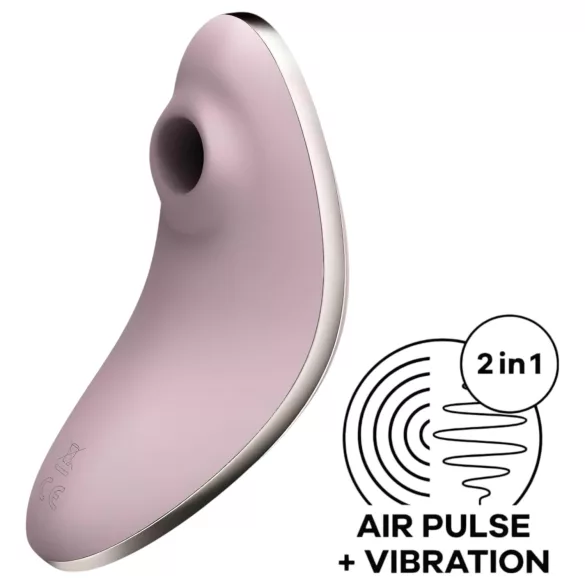 Satisfyer Vulva Lover 1 - vibrator za klitoris sa zračnim valovima - ljubičasta