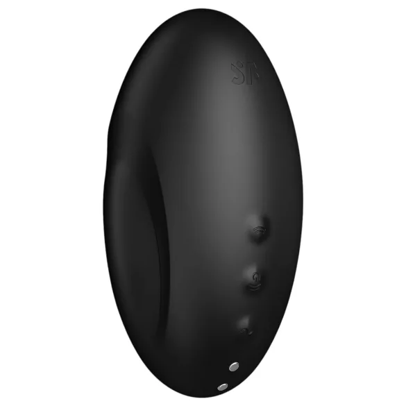 Satisfyer Vulva Lover 3 - stimulator klitorisa na zračne valove - crni
