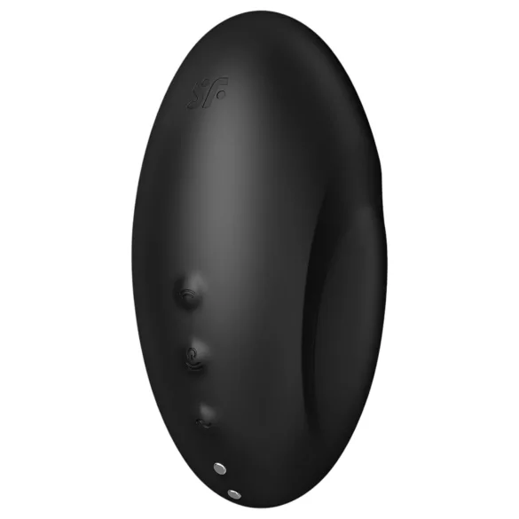 Satisfyer Vulva Lover 3 - stimulator klitorisa na zračne valove - crni