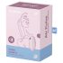 Satisfyer Vulva Lover 3 - punjivi valni stimulator klitorisa (roza)