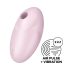 Satisfyer Vulva Lover 3 - punjivi valni stimulator klitorisa (roza)