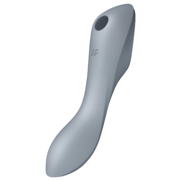 Satisfyer Curvy Trinity 3 - Zračni 2u1 vibrator (sivi)