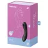 Satisfyer Curvy Trinity 4 - vibrator sa zračnim valovima i vibracijom 2u1 - crni