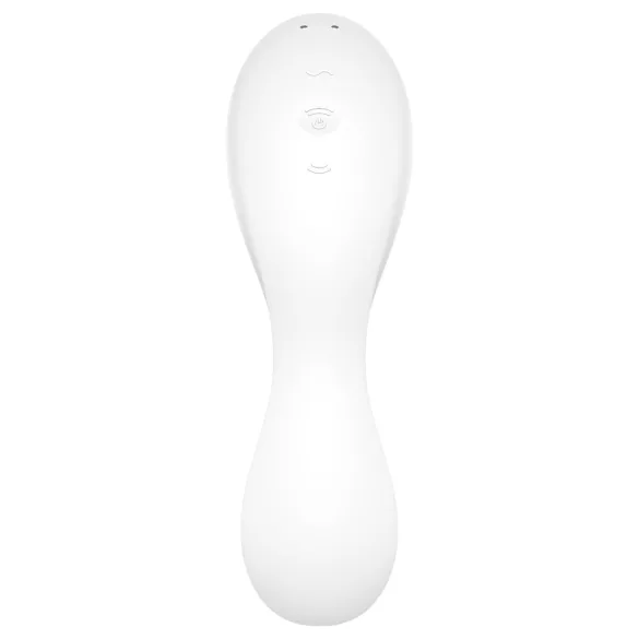 Satisfyer Curvy Trinity 5+ - vibrator 2-u-1 s upravljanjem putem aplikacije (bijeli)