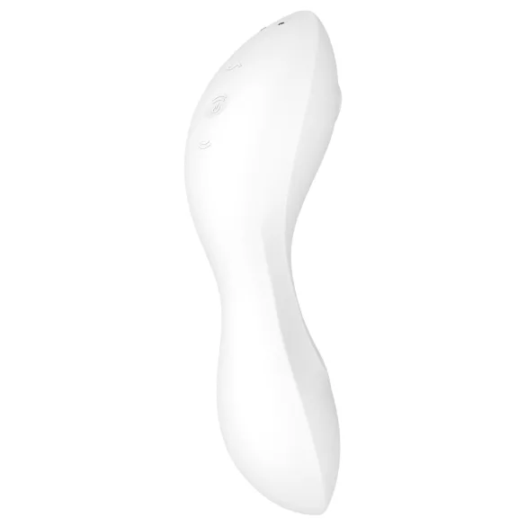 Satisfyer Curvy Trinity 5+ - vibrator 2-u-1 s upravljanjem putem aplikacije (bijeli)