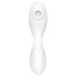 Satisfyer Curvy Trinity 5+ - vibrator 2-u-1 s upravljanjem putem aplikacije (bijeli)