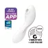 Satisfyer Curvy Trinity 5+ - vibrator 2-u-1 s upravljanjem putem aplikacije (bijeli)