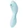 Satisfyer Curvy Trinity 5+ - Aplikacijom upravljani 2u1 vibrator (plavi)