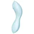 Satisfyer Curvy Trinity 5+ - Aplikacijom upravljani 2u1 vibrator (plavi)