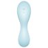 Satisfyer Curvy Trinity 5+ - pametni 2u1 vibrator (plavi)