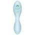 Satisfyer Curvy Trinity 5+ - Aplikacijom upravljani 2u1 vibrator (plavi)