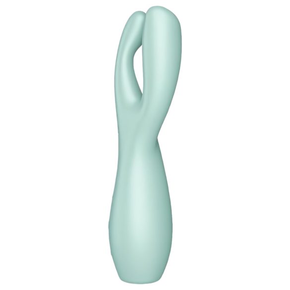 Satisfyer Threesome 3 - punjivi klitoralni vibrator (menta)