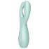 Satisfyer Threesome 3 - punjivi klitoralni vibrator (menta)