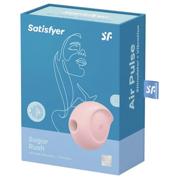 Satisfyer Sugar Rush - stimulator klitorisa zračnim valovima - roza