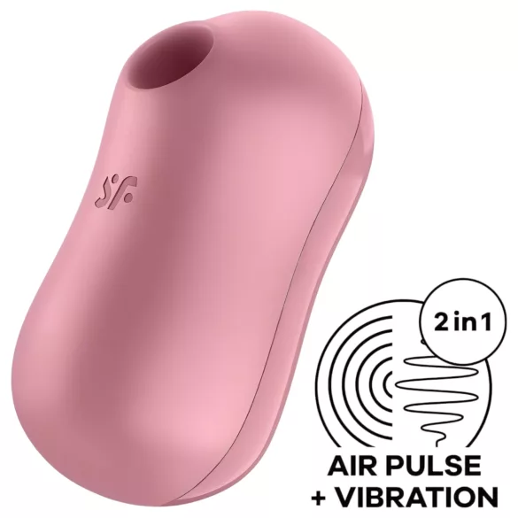 Satisfyer Cotton Candy - stimulator klitorisa zračnim valovima - koralj