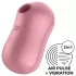 Satisfyer Cotton Candy - stimulator klitorisa zračnim valovima - koralj