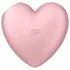 Satisfyer Cutie Heart - klitoralni vibrator s zračnim valovima - punjivi - rozi