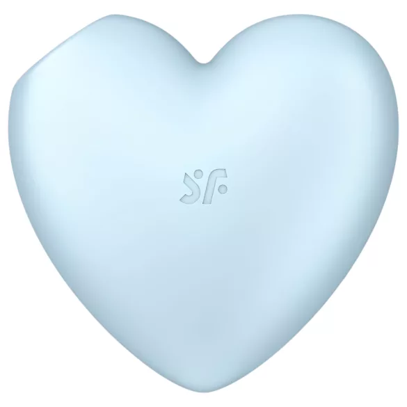 Satisfyer Cutie Heart - stimulator klitorisa zračnim valovima - plavi - punjivi