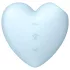Satisfyer Cutie Heart - stimulator klitorisa zračnim valovima - plavi - punjivi