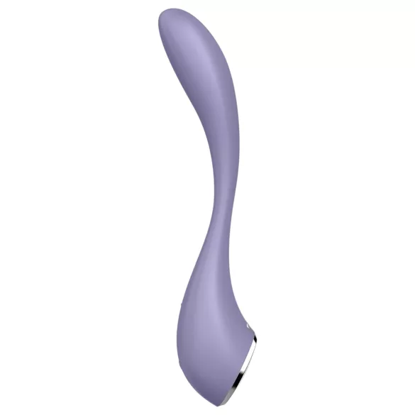 Satisfyer G-spot Flex 5 - vibrator za G-točku s upravljanjem putem aplikacije (ljubičasti)