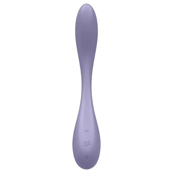 Satisfyer G-spot Flex 5 - vibrator za G-točku s upravljanjem putem aplikacije (ljubičasti)